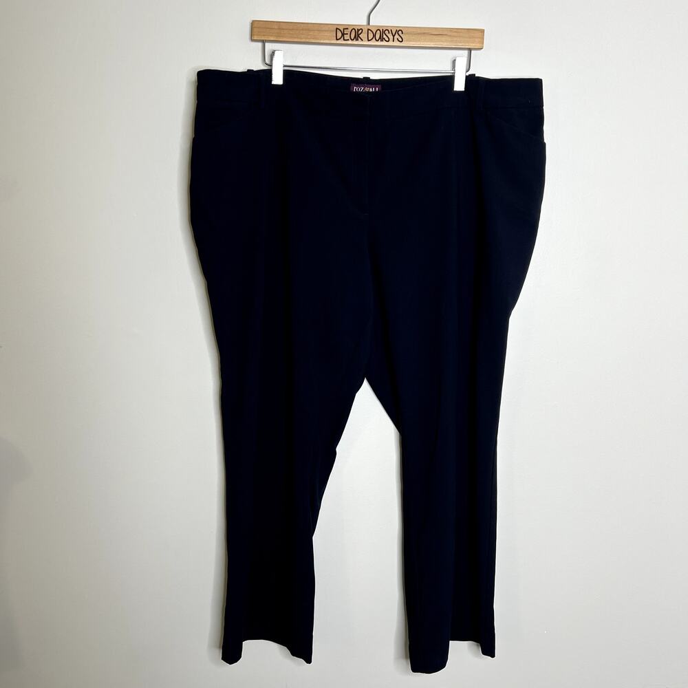 Roz & Ali Navy Blue Dress Pants